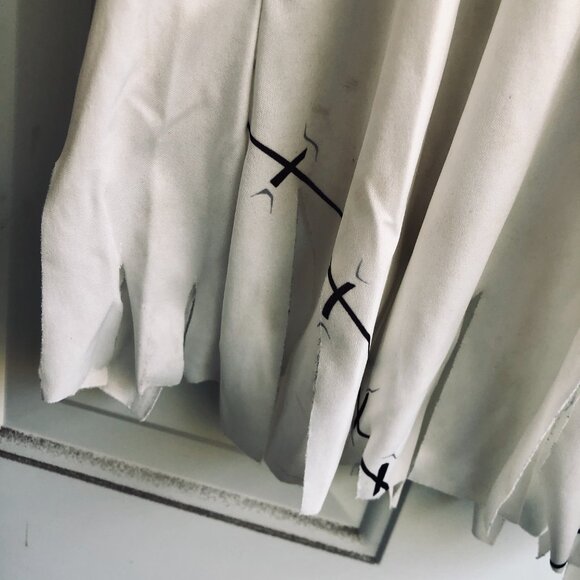 Cool Ghoul Ghost Costume (Rubie's) - Size Small (3-4y) | Headpiece & Hooded Robe - Picture 2 of 7